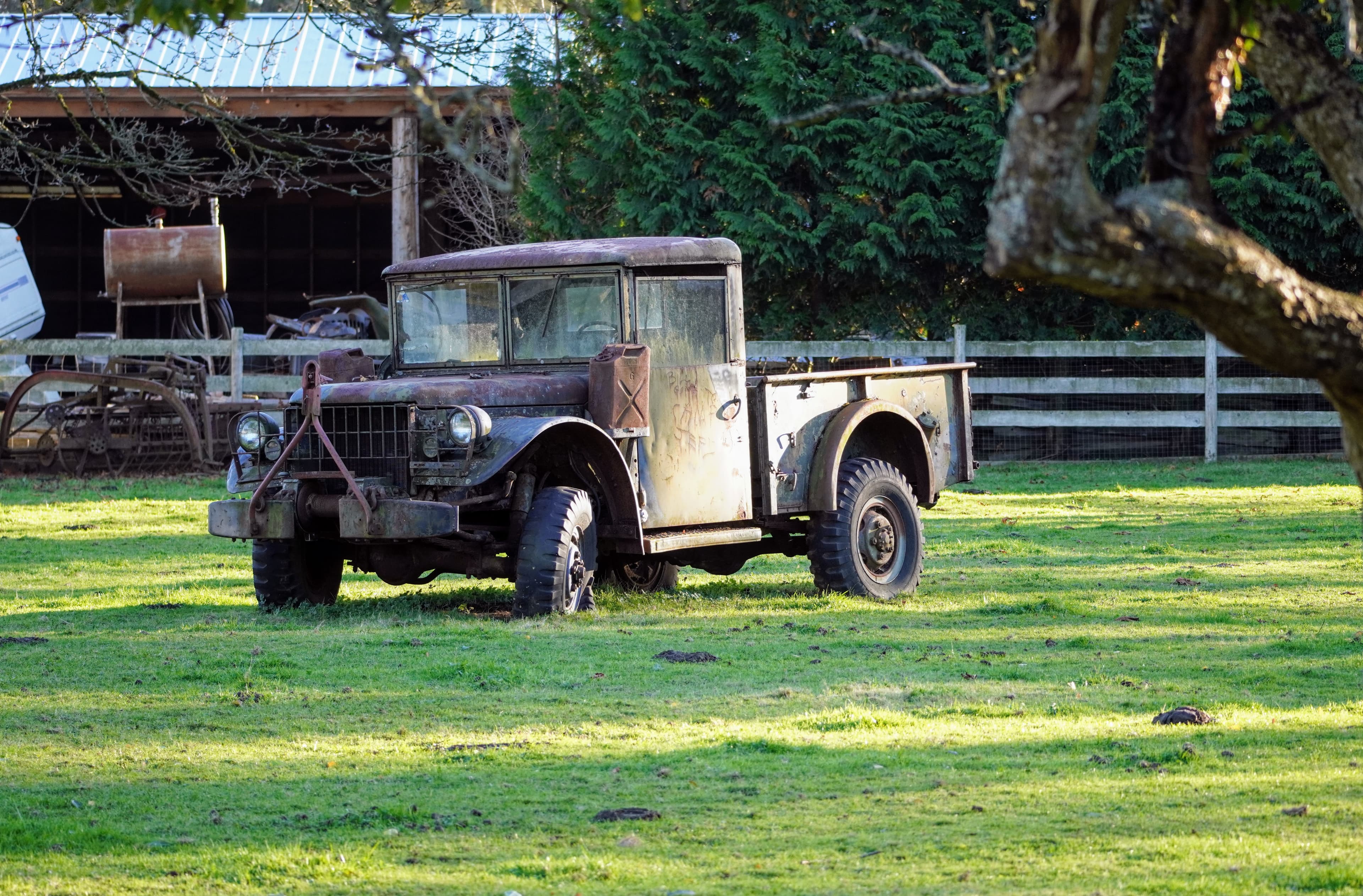 Truck, medium shot